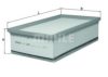 MAHLE ORIGINAL LX 2996 Air Filter